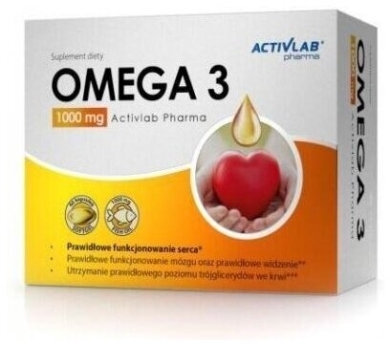 Omega 3 1000 mg Activlab 60 kapsułek