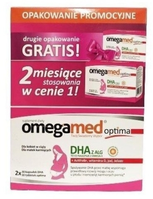 Omegamed Optima 60 tabletek + 60 kapsułek  [2 x (30+30)]