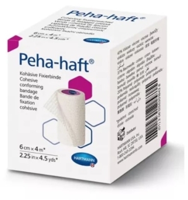 Opaska elastyczna PEHA-HAFT LATEX FREE 4 m x 6 cm 1 sztuka