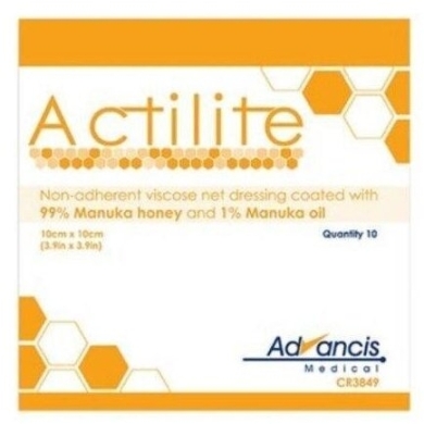 Opatrunek  ACTILITE z miodem Manuka 10x10cm 10szt
