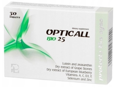 Opticall Bio 25 30 tabletek