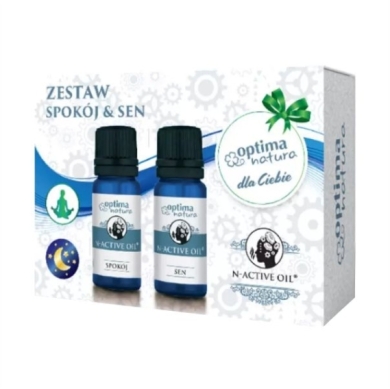 Optima N-ACTIVE OIL SPOKÓJ + SEN Zestaw 10 ml + 10 ml