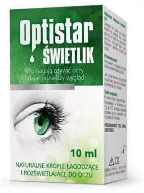 Optistar Świetlik krople do oczu 10 ml