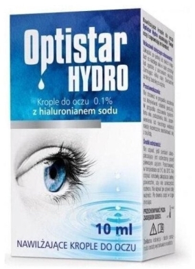 Optistar hydro krople do oczu 0,1 % 10 ml