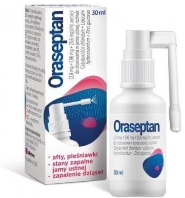 Oraseptan aerozol 30 ml(dezaftan med)