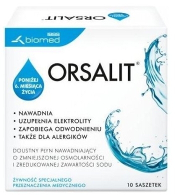 Orsalit smak neutralny proszek 10 saszetek