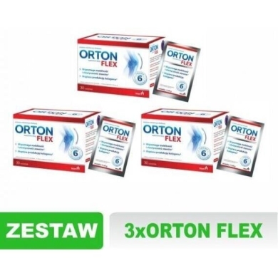 Orton Flex 30 saszetek Zestaw: 3x30 saszetek