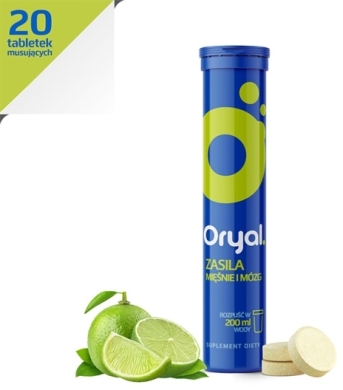 Oryal 20 tabletek musujących