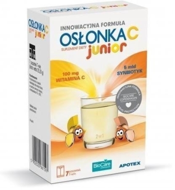Osłonka C Junior 5 mld CFU 7 saszetek
