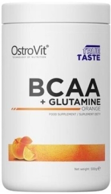 OstroVit BCAA + Glutamine orange 500 g 