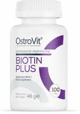 OstroVit Biotin Plus - 100 tabletek