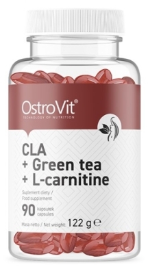 OstroVit CLA + Green tea + L-carnitine 90 kapsułek