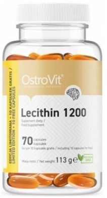 OstroVit Lecithin 1200 70 kapsułek