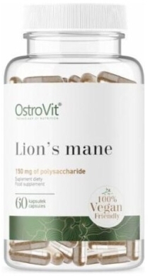 OstroVit Lion's Mane Soplówka Jeżowata VEGE 60 kapsułek