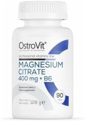OstroVit Magnesium Citrate + B6 90 tabletek