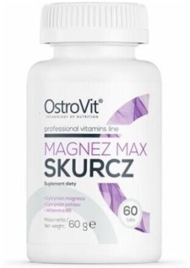 OstroVit Magnez Max Skurcz 60 tabletek