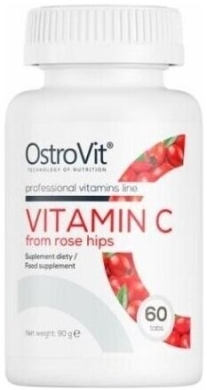 OstroVit Natural vitamin C from rose hips 60 tabletek