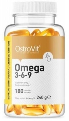OstroVit Omega 3-6-9 180 kapsułek