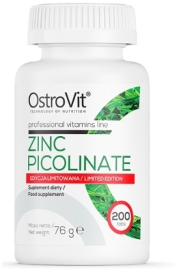 OstroVit Pikolinian Cynku 200 tabletek