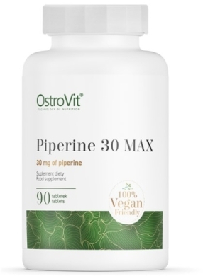 OstroVit Piperyna 30 mg MAX 90 tabletek