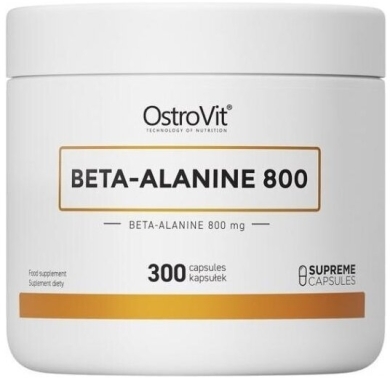 OstroVit Supreme Beta-Alanine 800 mg 300 kapsułek