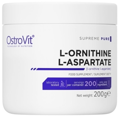 OstroVit Supreme Pure L-Ornithine L-Aspartate 200g