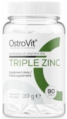 OstroVit Triple Zinc 90 kapsułek