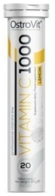 OstroVit Vitamin C 1000 lemon 20 tabletek
