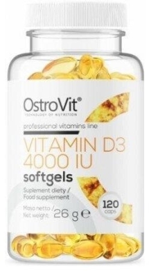 OstroVit Vitamin D3 4000 120 kapsułek
