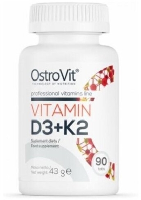 OstroVit Vitamin D3 + K2 90 tabletek