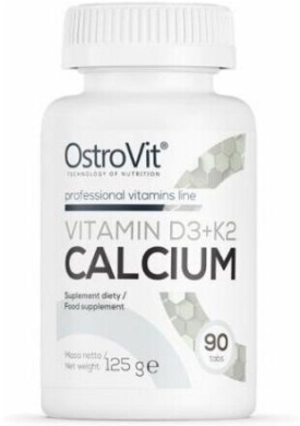 OstroVit Vitamin D3 + K2 Calcium 90 tabletek