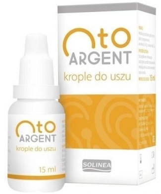 Otoargent krople do uszu 15 ml