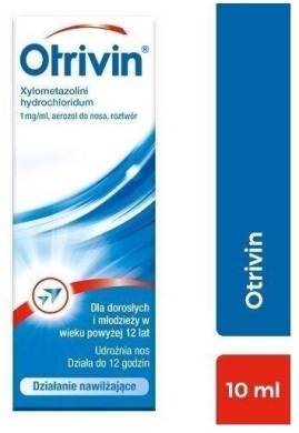 Otrivin 0,1% aerozol do nosa 10 ml
