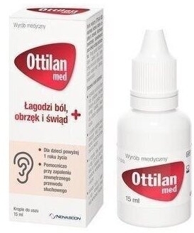 Ottilan Med krople do uszu 15 ml