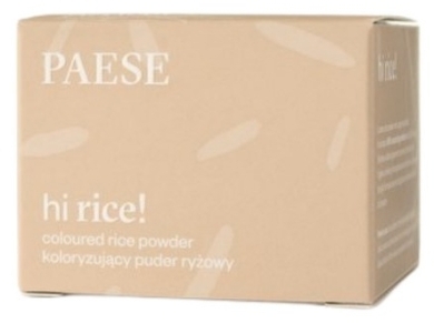 PAESE Puder koloryzujący sypki ryżowy 10 LIGHT BEIGE 10 g