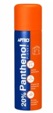 PANTHENOL 20% Pianka Apteo 65 ml