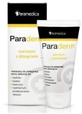 PARADERM Szampon przeciwłupieżowy dziegciowy 150 ml