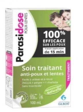 PARASIDOSE Kuracja przeciw wszom i gnidom 100 ml