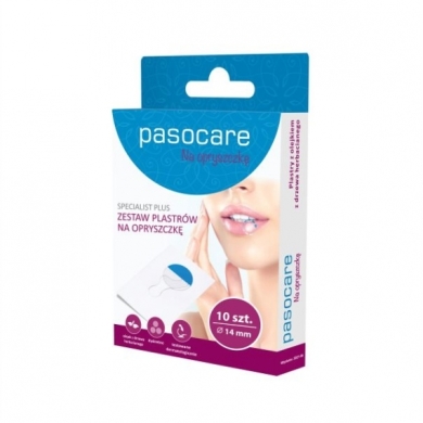 PASOCARE Specialist Plus plastry  na opryszczkę 10 sztuk