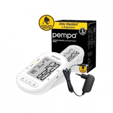 PEMPA Ciśnieniomierz automatyczny BP100 zasilacz w zestawie