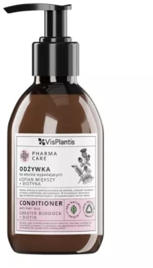 PHARMA CARE VIS PLANTIS Odżywka do włosów wypadających Łopian większy+ biotyna 300ml