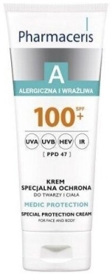 PHARMACERIS A MEDIC PROTECTION Specjalna ochrona do twarzy i ciała 75 ml