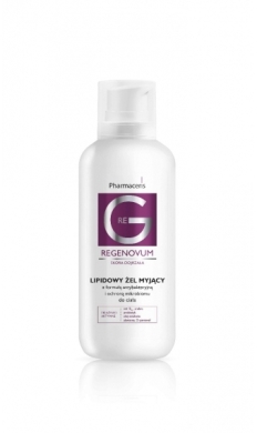 PHARMACERIS REGENOVUM Lipidowy żel myjący ciało 400 ml