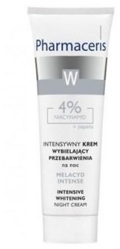 PHARMACERIS W MELACYD Krem wybielający na przebarwienia na dzień SPF50 30 ml