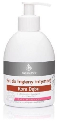 PHARMEDIS Żel do higieny intymnej Kora Dębu 300ml