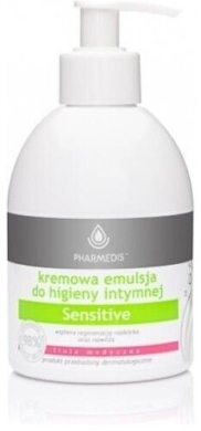 PHARMEDIS sensitive kremowa emulsja do higieny intymnej 300 ml