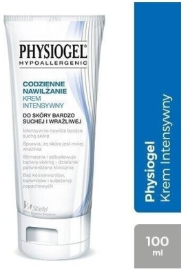 PHYSIOGEL Krem intensywnie nawilżający do twarzy - 100 ml