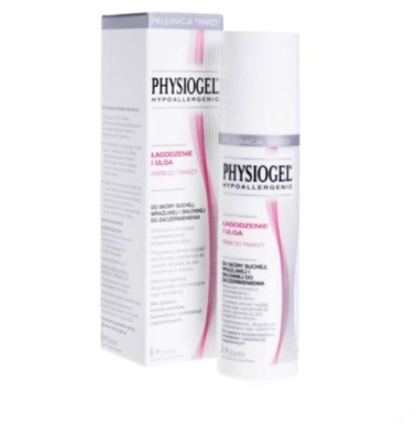 PHYSIOGEL ŁAGODZENIE I ULGA Krem do twarzy hypoalergiczny łagodzący 40 ml
