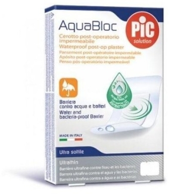 PIC AquaBloc pooperacyjny plaster antybakteryjny 15x10cm 5 sztuk