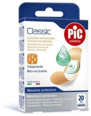 PIC Classic plaster antybakteryjny średni 20 sztuk